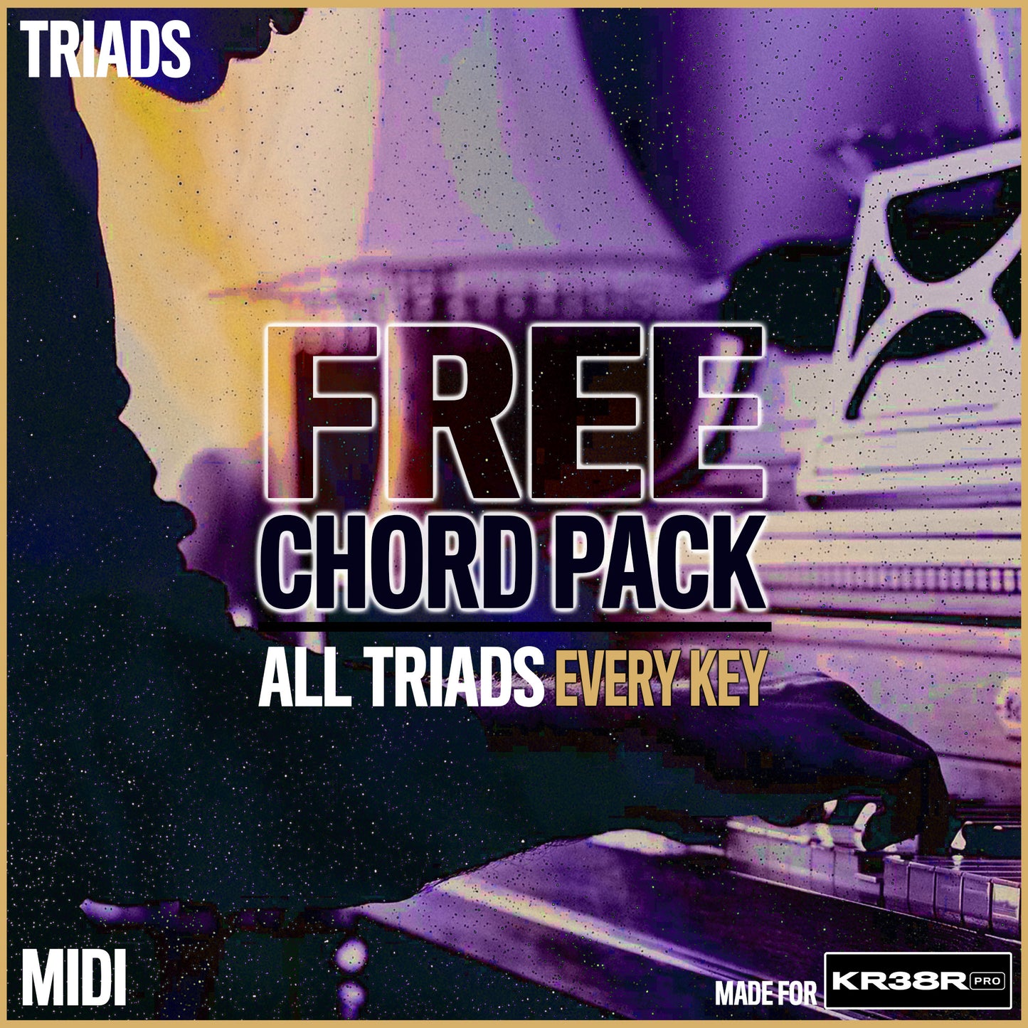 "Triads" KR38R Chord Pack MIDI (All Triad Chords)